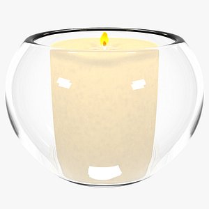 Glass Cup Candle