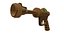 Low Poly Futuristic Raygun