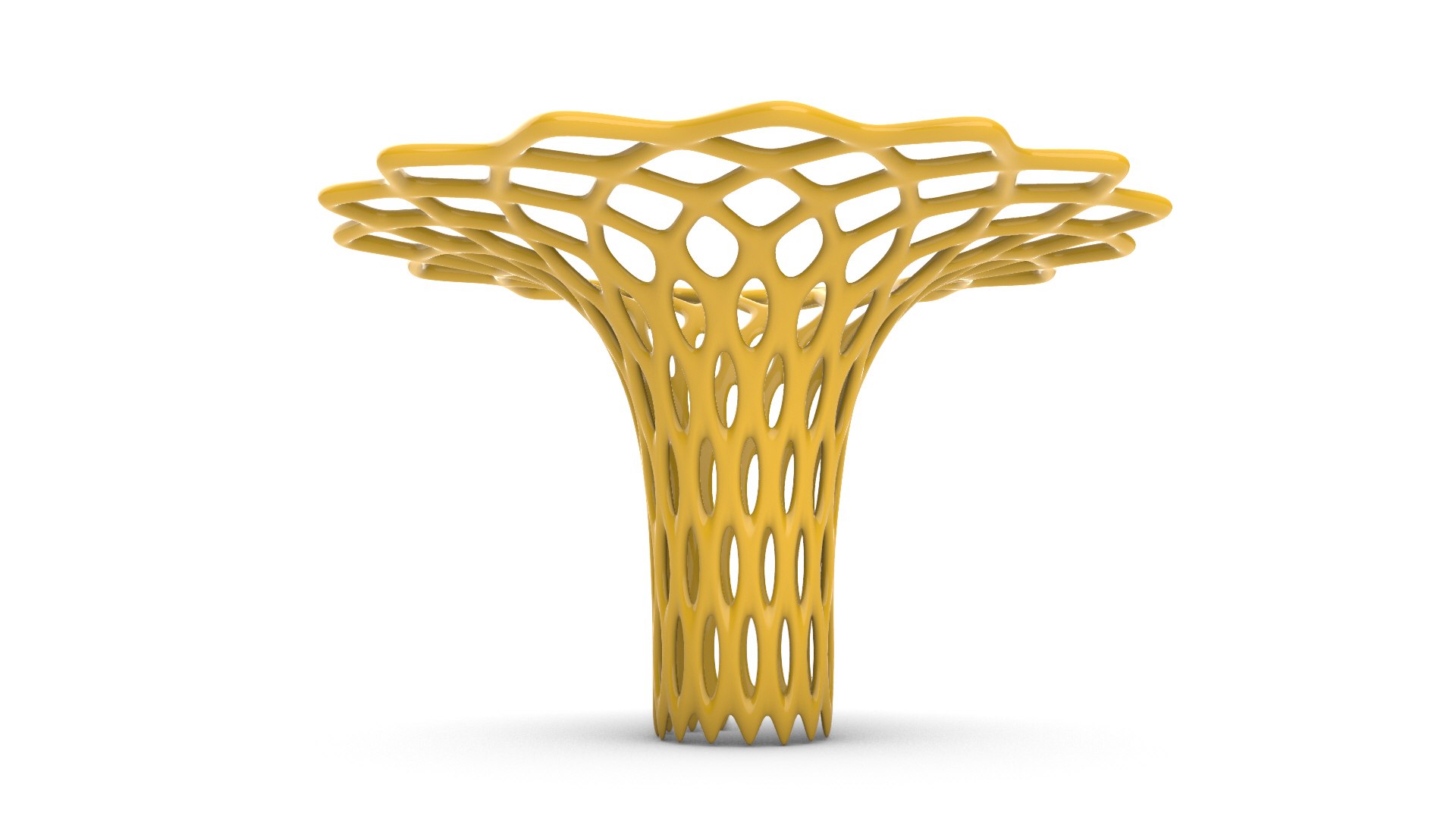 Floral Diamond Column Model - TurboSquid 2340569
