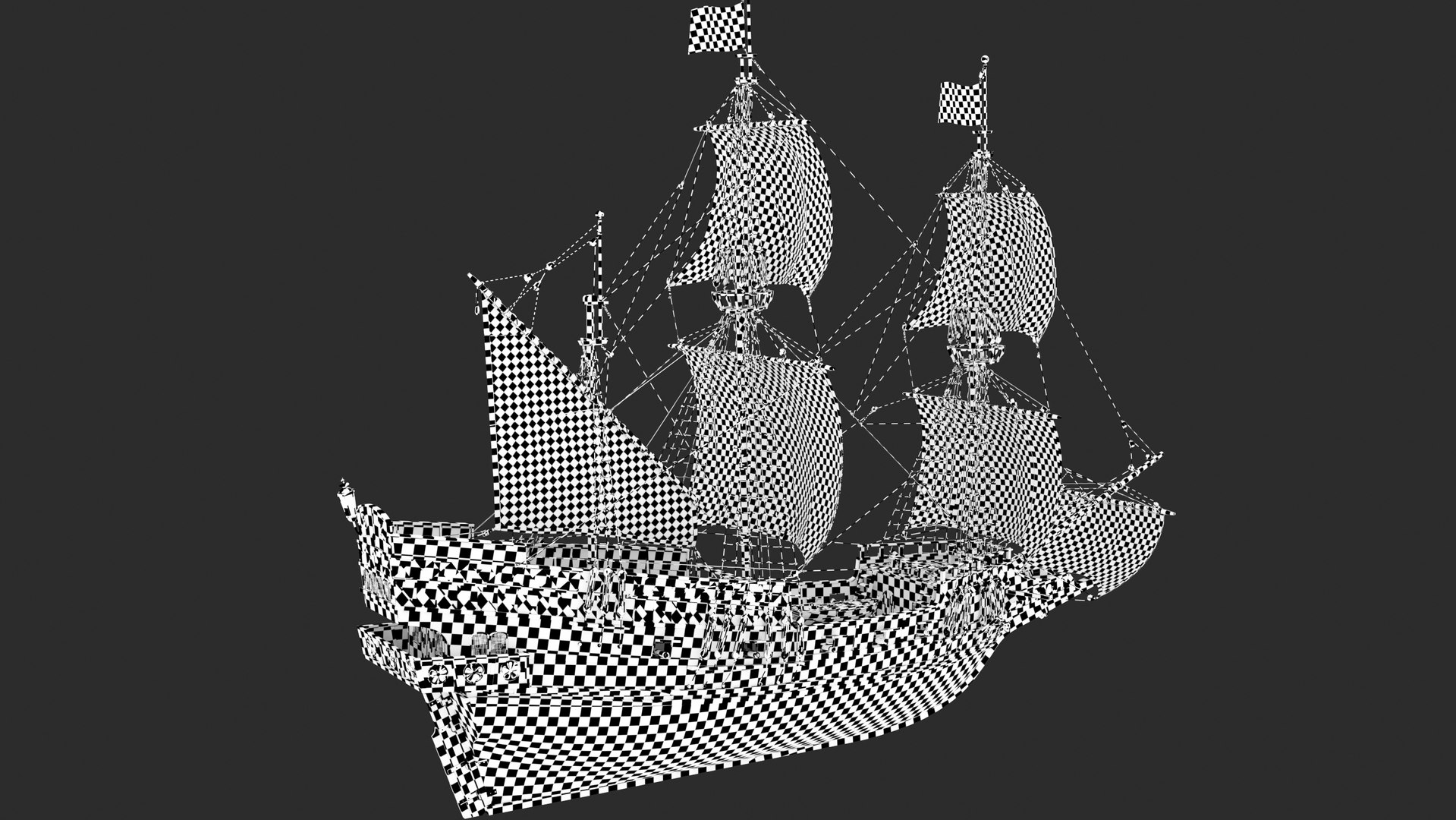 3D Buccaneer Ship Model - TurboSquid 2211184