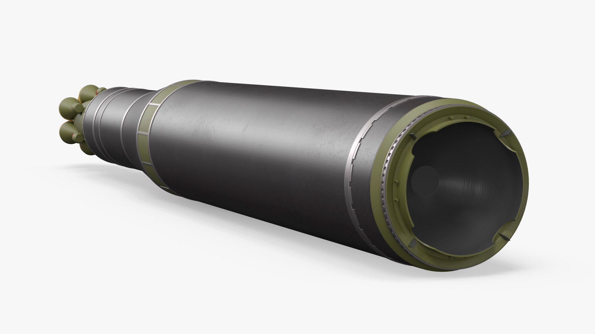 RS-26 Rubezh Multiple Warhead Missile 3D - TurboSquid 2412775