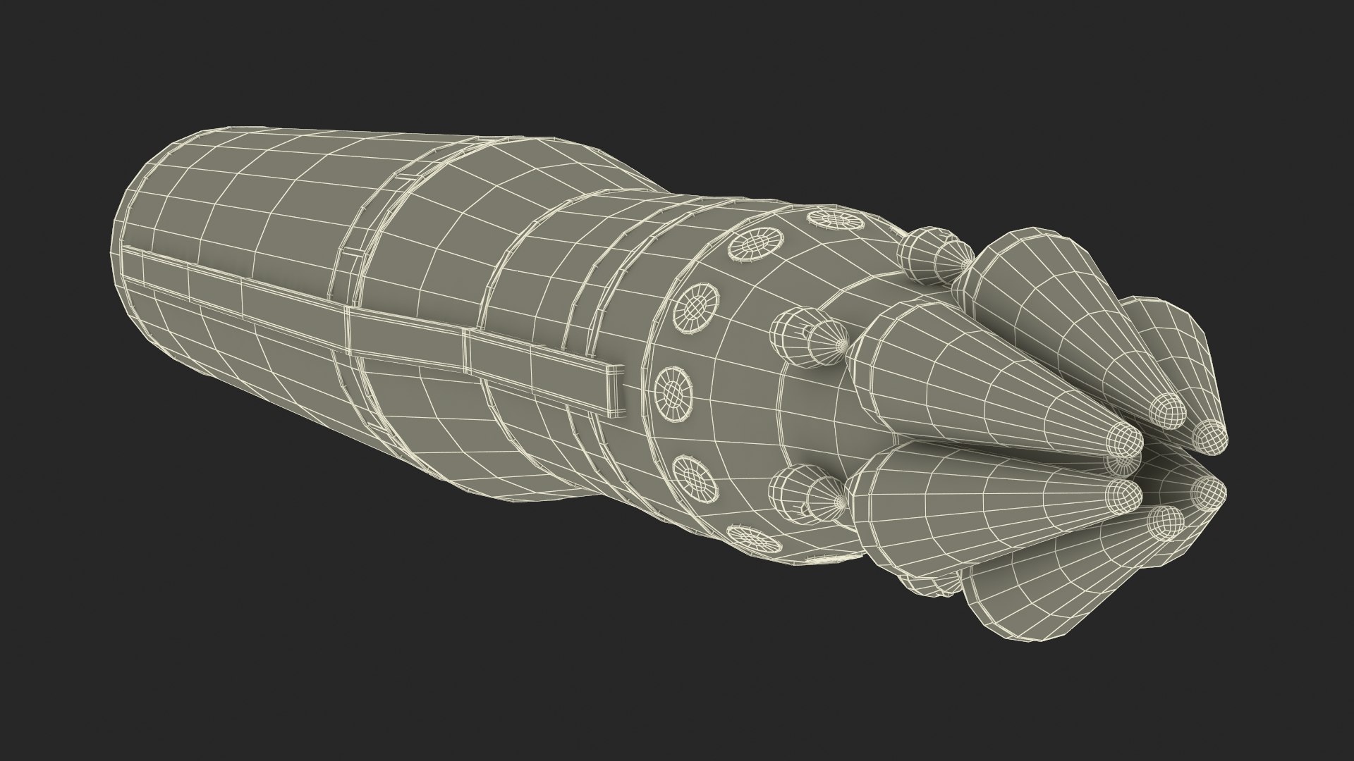 RS-26 Rubezh Multiple Warhead Missile 3D - TurboSquid 2412775