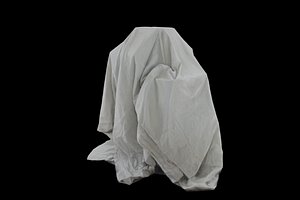 Sheet Covered Boxes 2 - tarp boxs atic box dustsheet cloth crates
