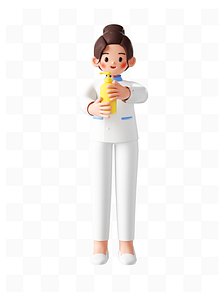 3D model Beautician 3D