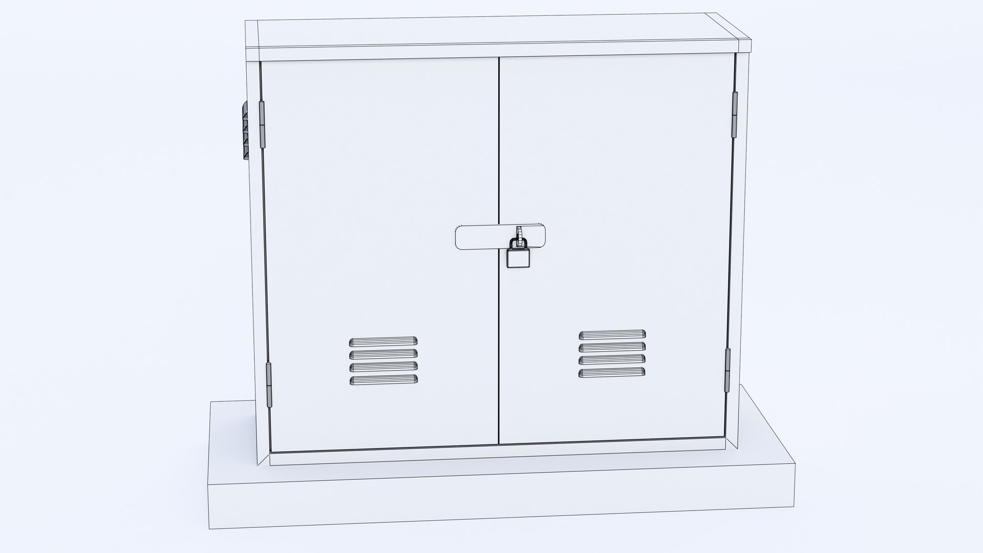 Industrial Electrical Utility Cabinet Set - Heavily Weathered and Gritty PBR Models 3D model https://p.turbosquid.com/ts-thumb/Rl/hCqM8Q/n4/wireframe/png/1777891953/1920x1080/fit_q87/5945b1c90a6e2fda4e952ef9b0aaaeebe19bf640/wireframe.jpg
