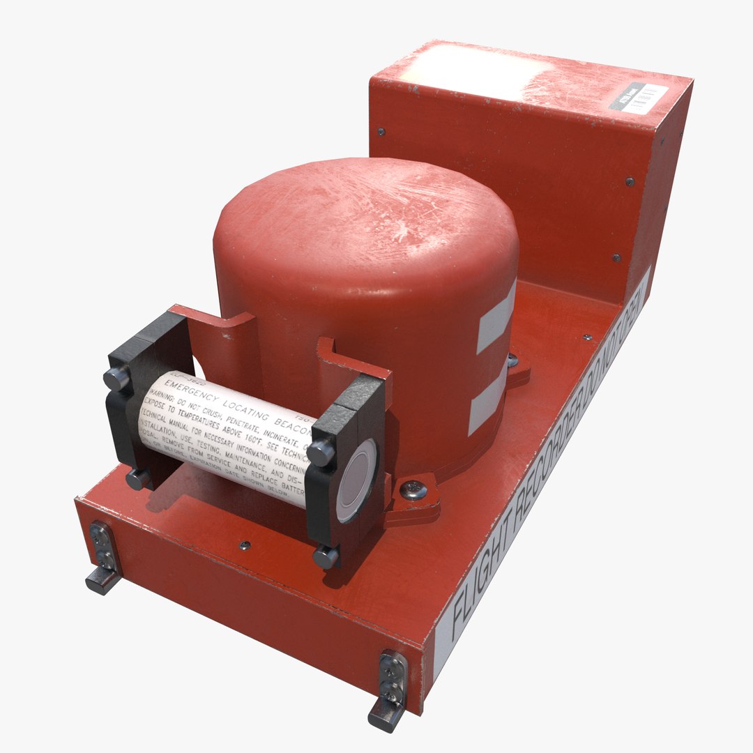 3D flight recorder model https://p.turbosquid.com/ts-thumb/Rl/hZC3gW/B4X4z6Rt/img_06/png/1521044801/1920x1080/fit_q87/bac3670cd65d0096be8c42dc3650d94f10cf609f/img_06.jpg