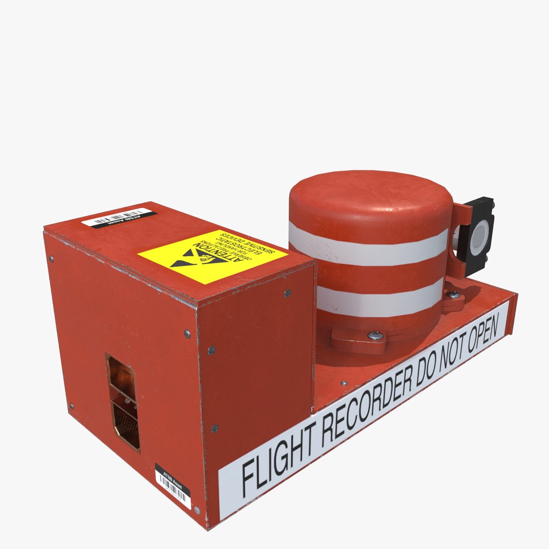3D flight recorder model https://p.turbosquid.com/ts-thumb/Rl/hZC3gW/QbGdgHCt/img_05/png/1521044801/1920x1080/fit_q87/ef2c0856c21d76270a25f763c24fa54b72276ae3/img_05.jpg