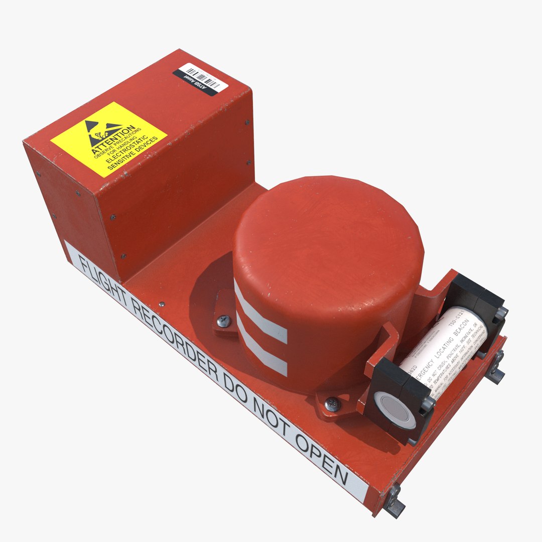 3D flight recorder model https://p.turbosquid.com/ts-thumb/Rl/hZC3gW/ltOd9WKh/img_03/png/1521044801/1920x1080/fit_q87/42fdc10ead3ce49b7a3a6a8b5d753b27dcfa24c9/img_03.jpg