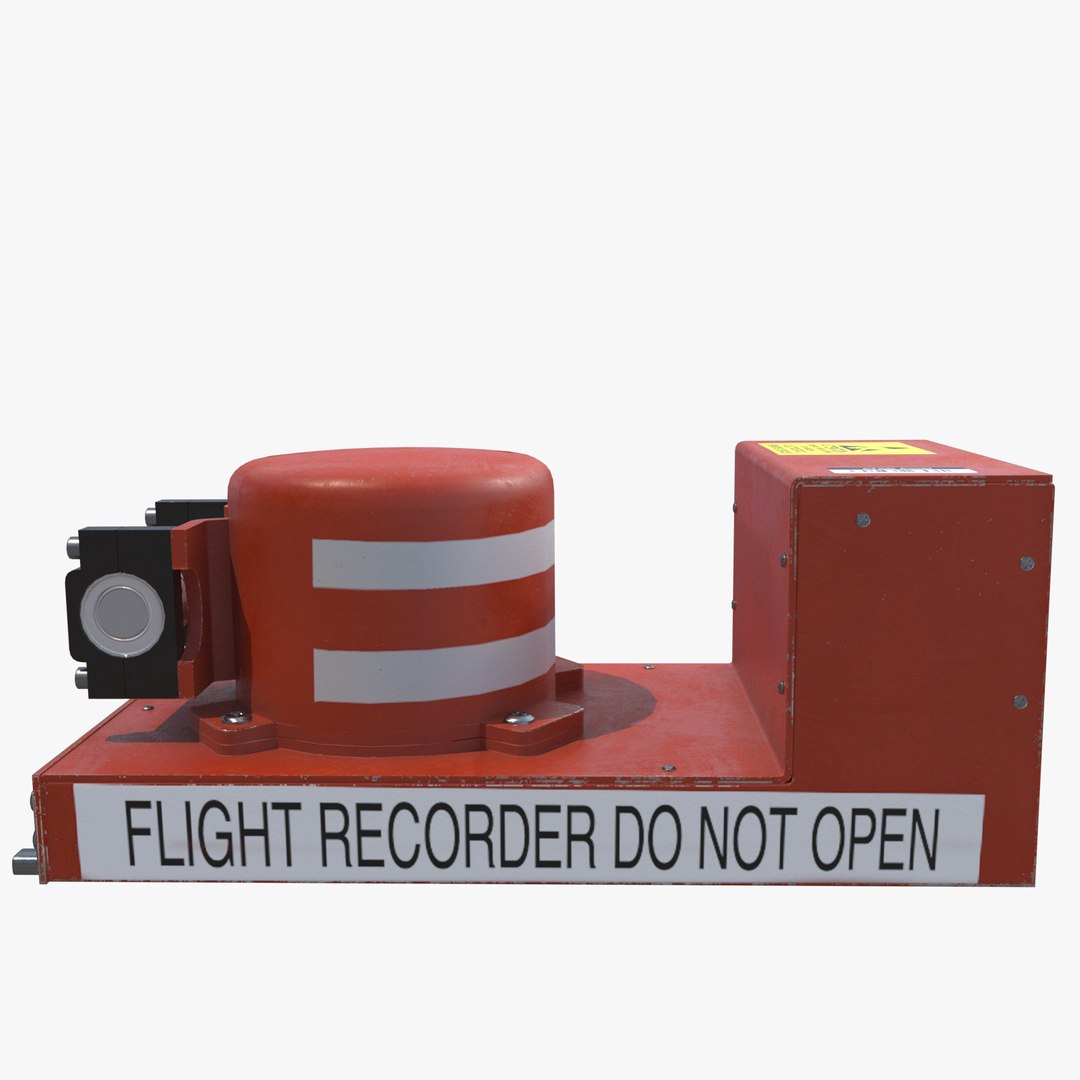 3D flight recorder model https://p.turbosquid.com/ts-thumb/Rl/hZC3gW/yIOqamla/img_07/png/1521044801/1920x1080/fit_q87/31399a72fd7c5970568ea742c3da00634b9b8ea6/img_07.jpg
