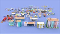 Low Poly Cty Pack