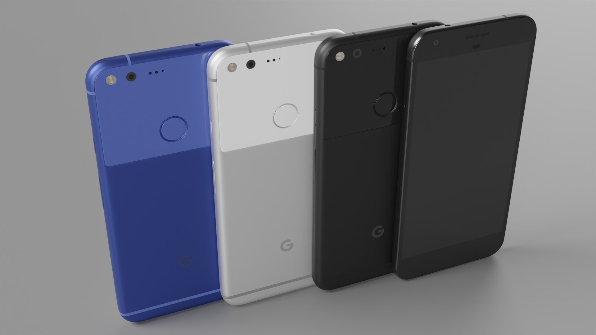 3D Google Pixel XL 1st generation All Colors - TurboSquid 2061669