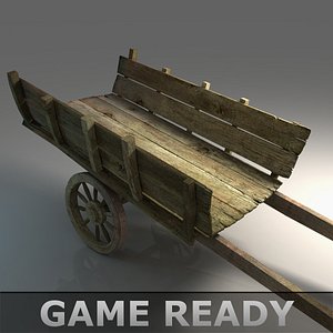 carts medieval 3d model