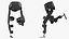 3D model rehabilitation exoskeleton indego running