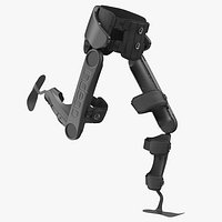 Rehabilitation Exoskeleton Indego Running Pose