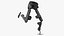 3D model rehabilitation exoskeleton indego running