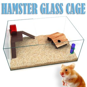 hamster glass cage 3ds