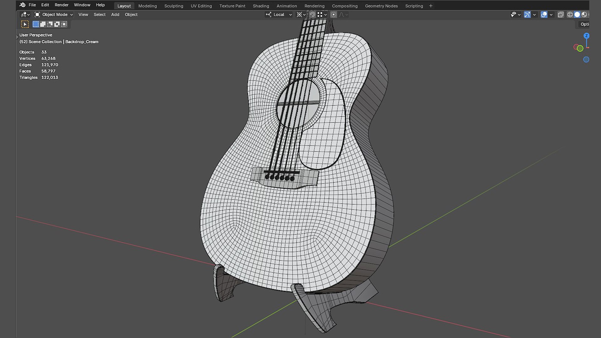 Martin Acoustic Guitar - Spruce top with Stand 3D https://p.turbosquid.com/ts-thumb/Rl/xHt8Uu/2j/polygons01f/jpg/1775844050/1920x1080/fit_q87/2db8f30888f3abcdaa00ac07c17b3d477525386e/polygons01f.jpg