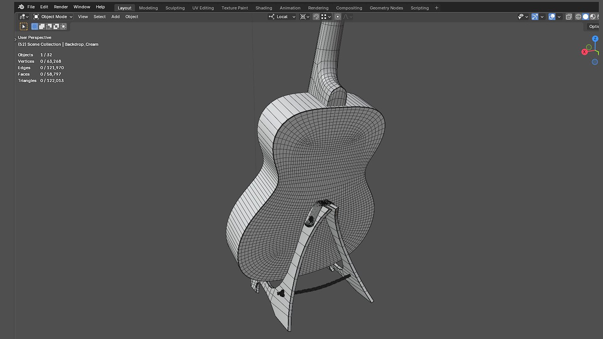 Martin Acoustic Guitar - Spruce top with Stand 3D https://p.turbosquid.com/ts-thumb/Rl/xHt8Uu/j7/polygons02f/jpg/1775844037/1920x1080/fit_q87/e0ccc903d01aab02402c0915ccc2e274a676736a/polygons02f.jpg