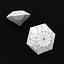 cutted gems 3d obj