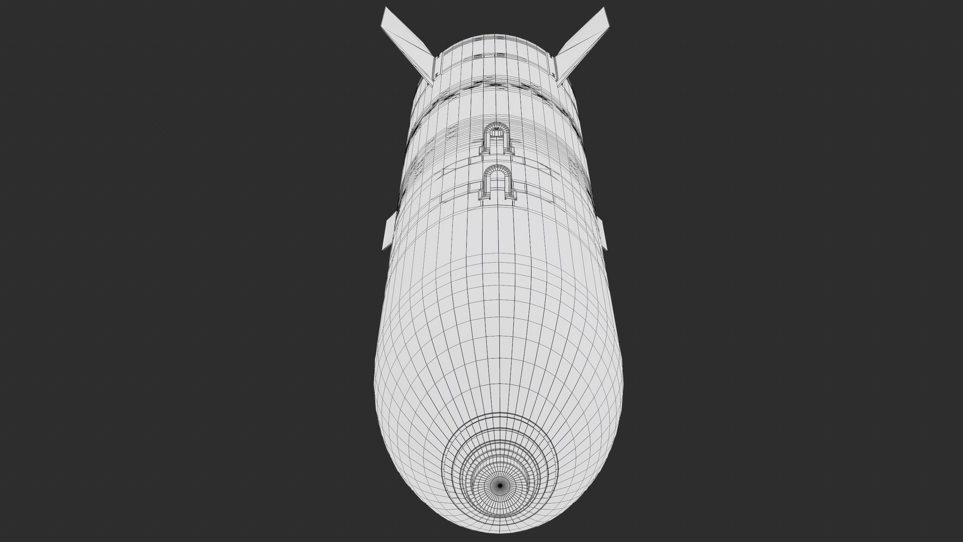 Nuclear Bomb B83 PBR 3D - TurboSquid 2278694