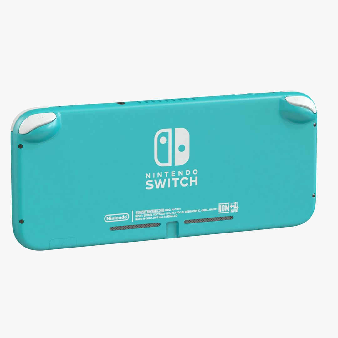 Nintendo Switch Lite - 3D Model - TurboSquid 1483608