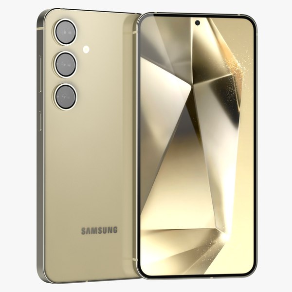 modelo 3d Samsung Galaxy S24 Amarillo Ámbar - TurboSquid 2163691