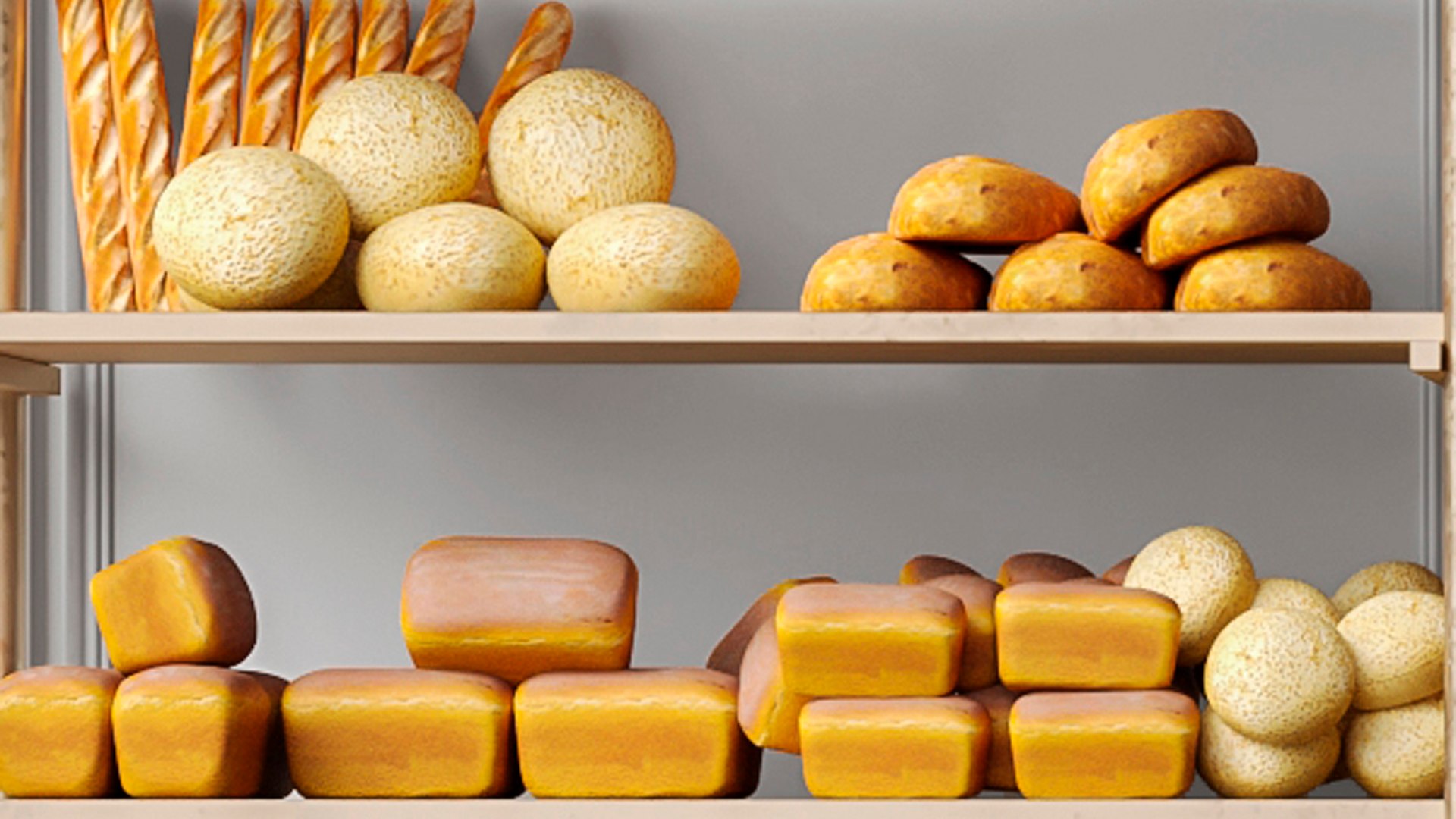 Large Bakery With Pastries And Desserts 3D Model - TurboSquid 2058214