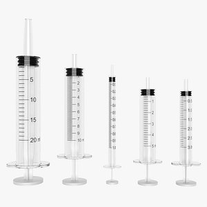Plastic Syringes 1ml  3ml  5ml  10ml  20ml