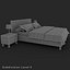 Karina Adjustable Bed Brown (RIGGED)