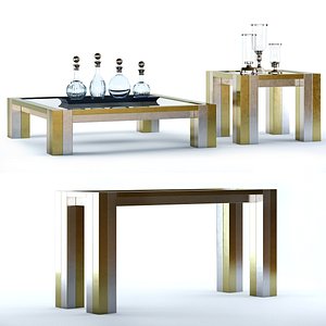 3D table titan console model
