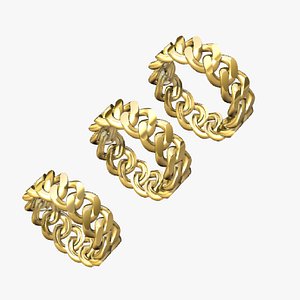 3 Cuban ring Lite 3D