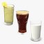 Glasses with Non-Alcoholic Drinks Collection