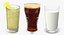 Glasses with Non-Alcoholic Drinks Collection