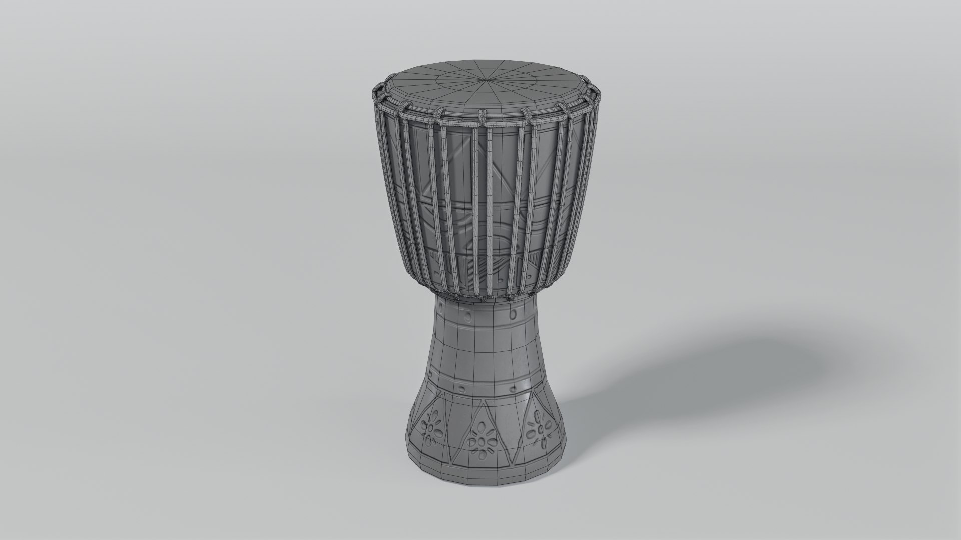 3D Djembe-African Drum Model - TurboSquid 2091996