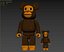 3D Bearbrick Bape Milo model