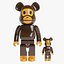 3D Bearbrick Bape Milo model