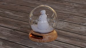 Snow globe 3D