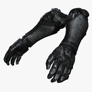 Sci Fi Robotic Arms High-Quality Mechanical Limbs for Character Design 3D