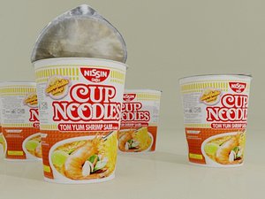 nissin cup noodle tom max