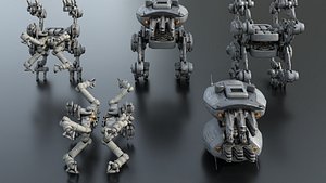 Sci-Fi Mecha Kitbash Pack