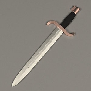dagger 3d model