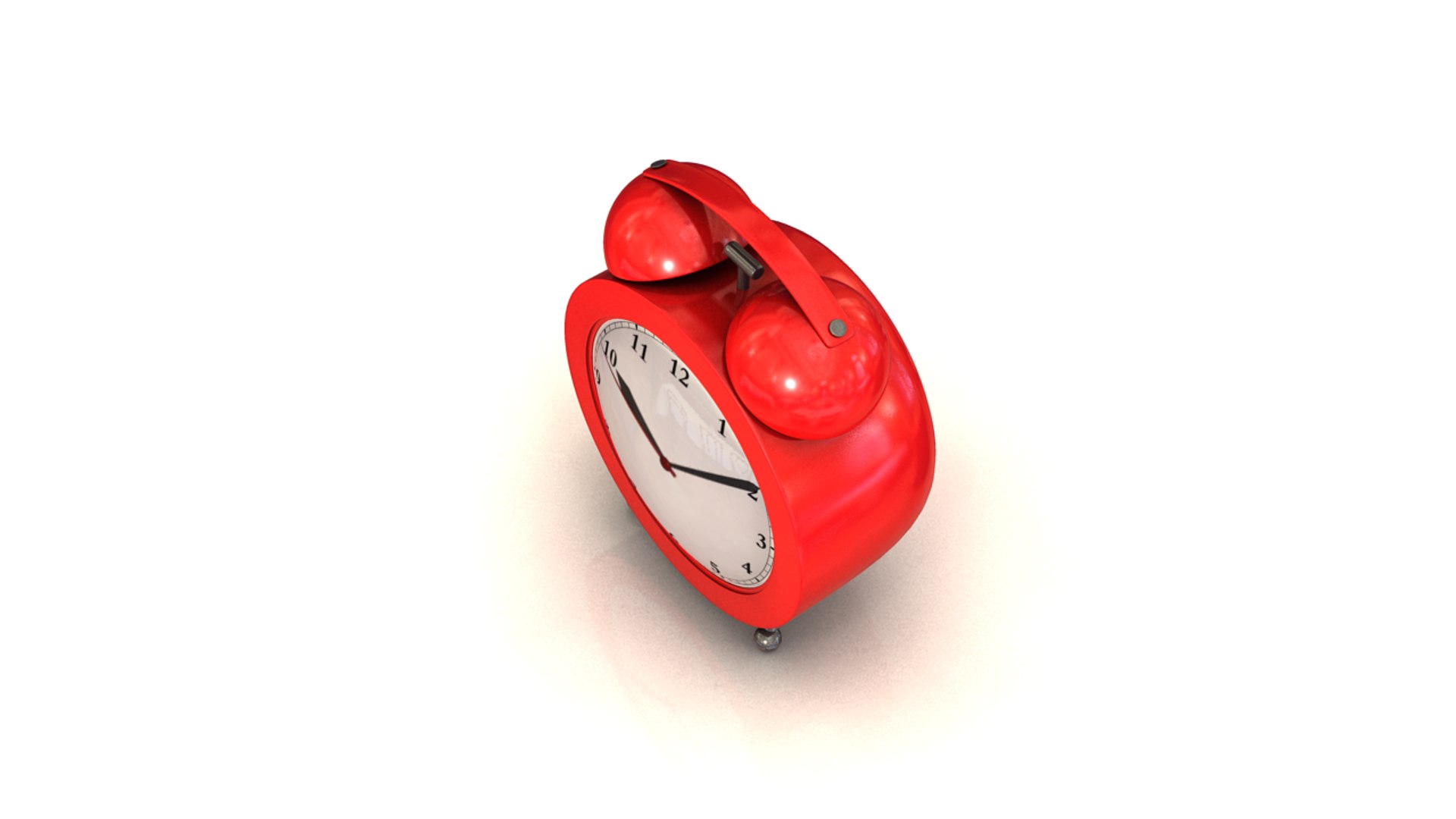 simple clock 3d model