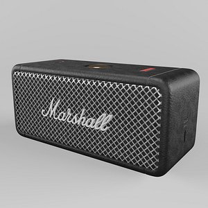 Marshall Portable Speaker Emberton Black 3D model