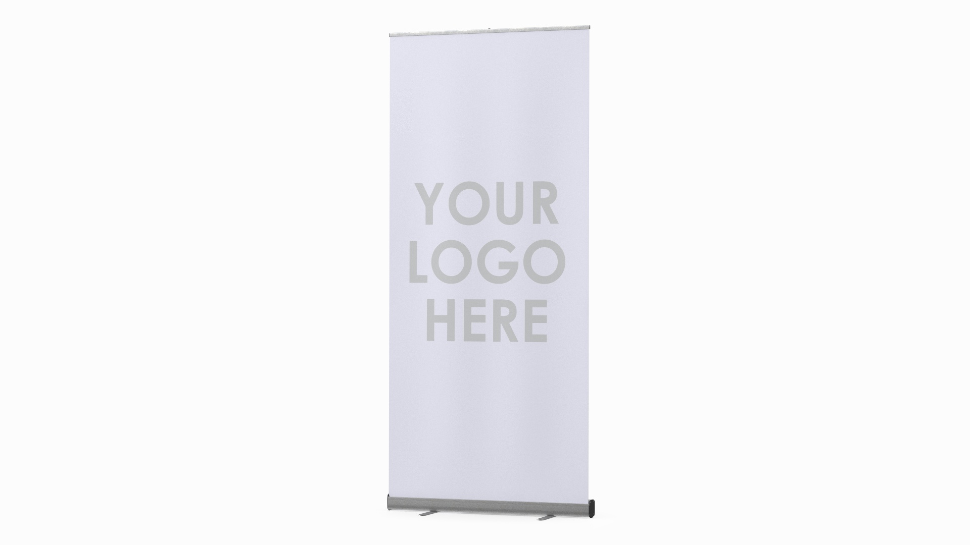 Roll Up Banner Stand 3D Model - TurboSquid 2236314