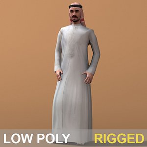 Arab Man Rigged