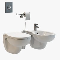 Duravit Foster Wall Mounted Bathrooms Fixtures
