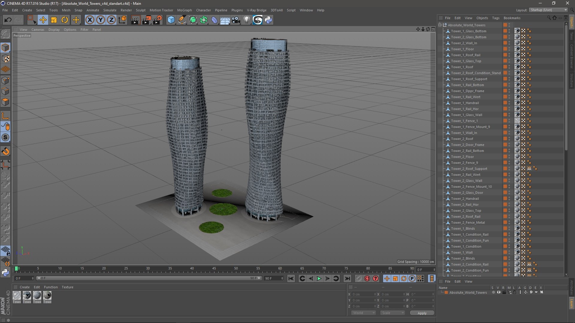 Absolute World Towers 3D - TurboSquid 2215808