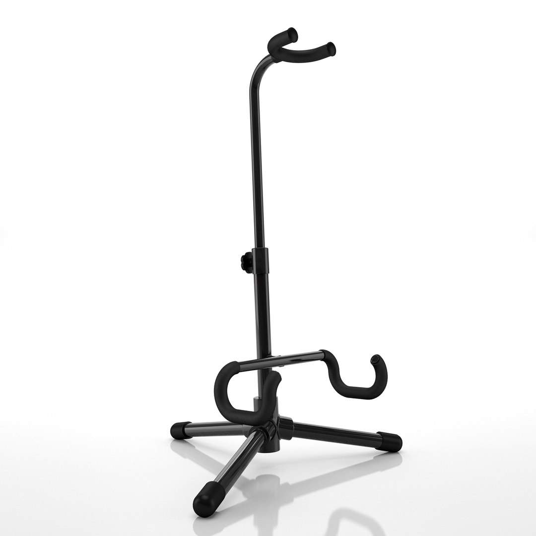 3D Model Guitar Stand TurboSquid 2171645