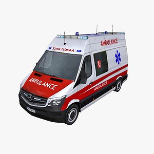 photorealistic mercedes sprinter 2014 3d max