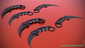 3D karambit model